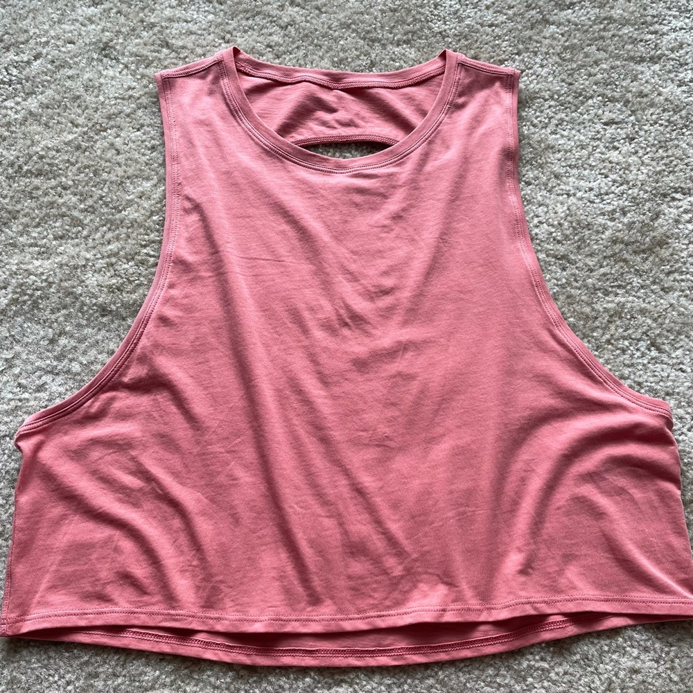 Lululemon Cut Back Crop Tank